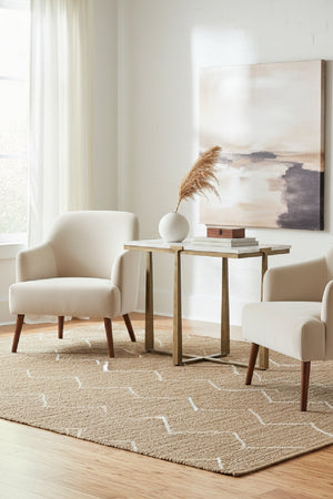   Modern European furniture - Rectangular White Marble Side Table - www.oroa.com | Oroa.com