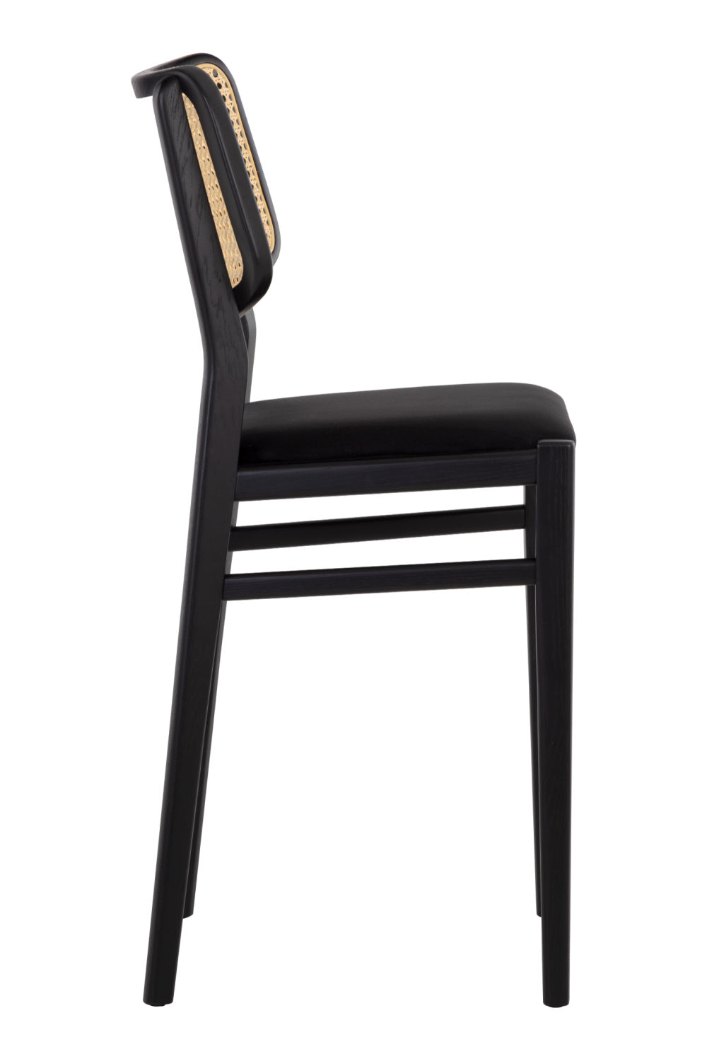 Modern European furniture - Natural Rattan Back Counter Stool - www.oroa.com