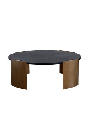   Modern European furniture - Round Concrete Indoor/Outdoor Coffee Table - www.oroa.com | Oroa.com