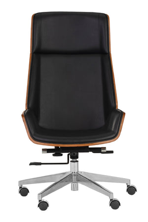 Modern European furniture - High-back Leather Look Office Chair - www.oroa.com