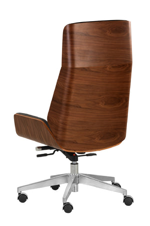 Modern European furniture - High-back Leather Look Office Chair - www.oroa.com