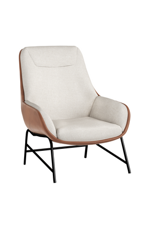 Modern European furniture - Leather Exterior Lounge Chair - www.oroa.com