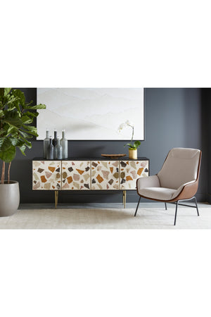 Modern European furniture - Leather Exterior Lounge Chair - www.oroa.com