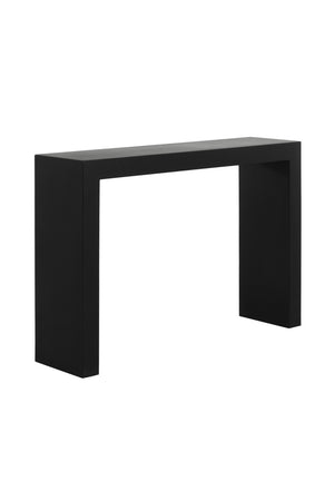   Modern European furniture - Black Minimalist Indoor/Outdoor Console Table - www.oroa.com | Oroa.com
