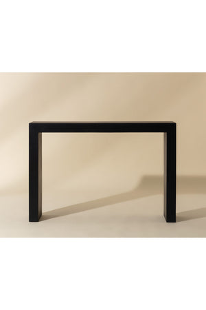   Modern European furniture - Black Minimalist Indoor/Outdoor Console Table - www.oroa.com | Oroa.com