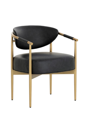 Modern European furniture - Leather Look Rope Dining Chair - www.oroa.com