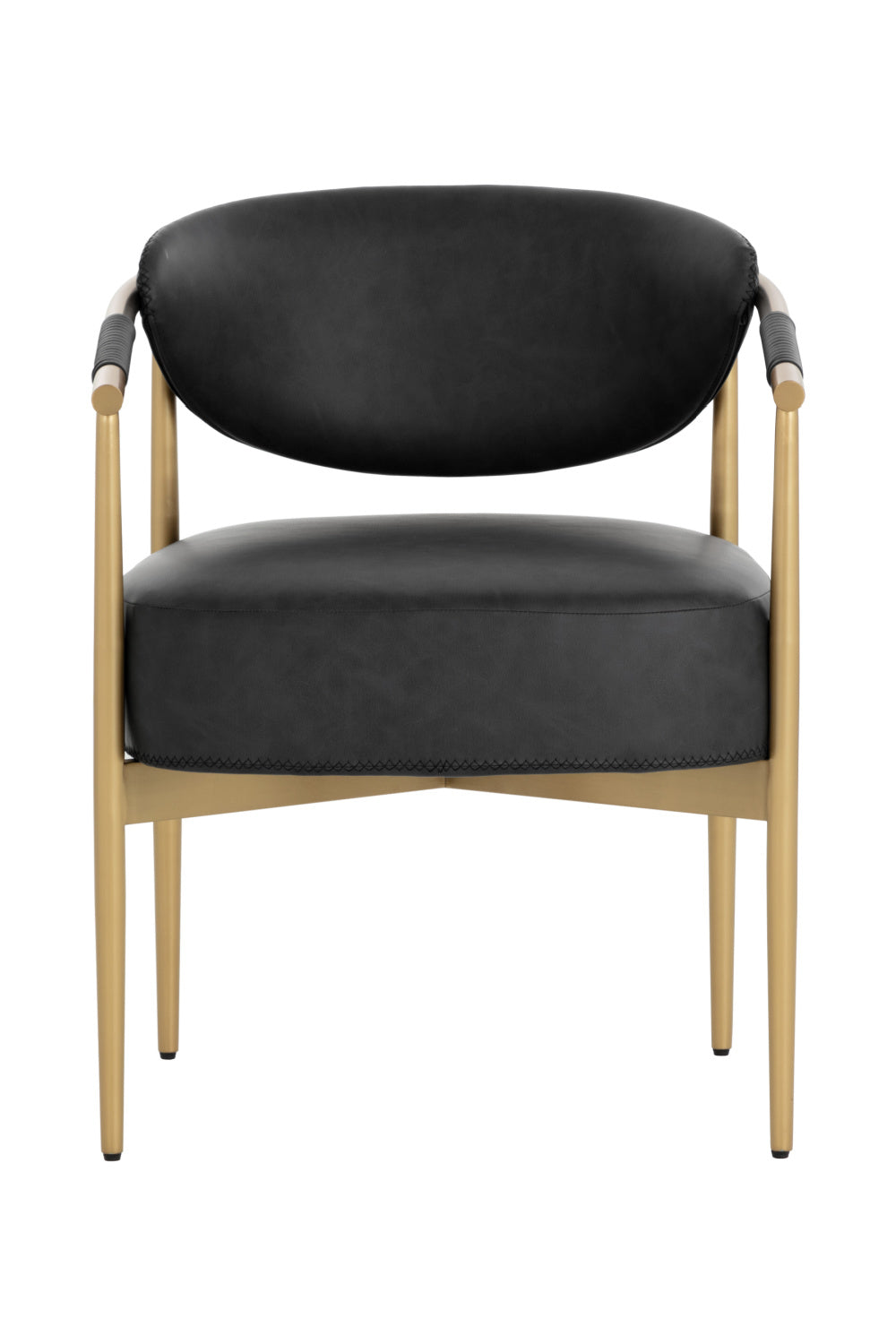 Modern European furniture - Leather Look Rope Dining Chair - www.oroa.com