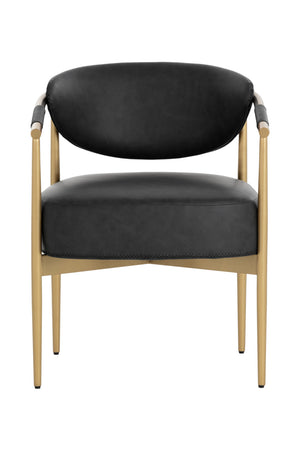 Modern European furniture - Leather Look Rope Dining Chair - www.oroa.com