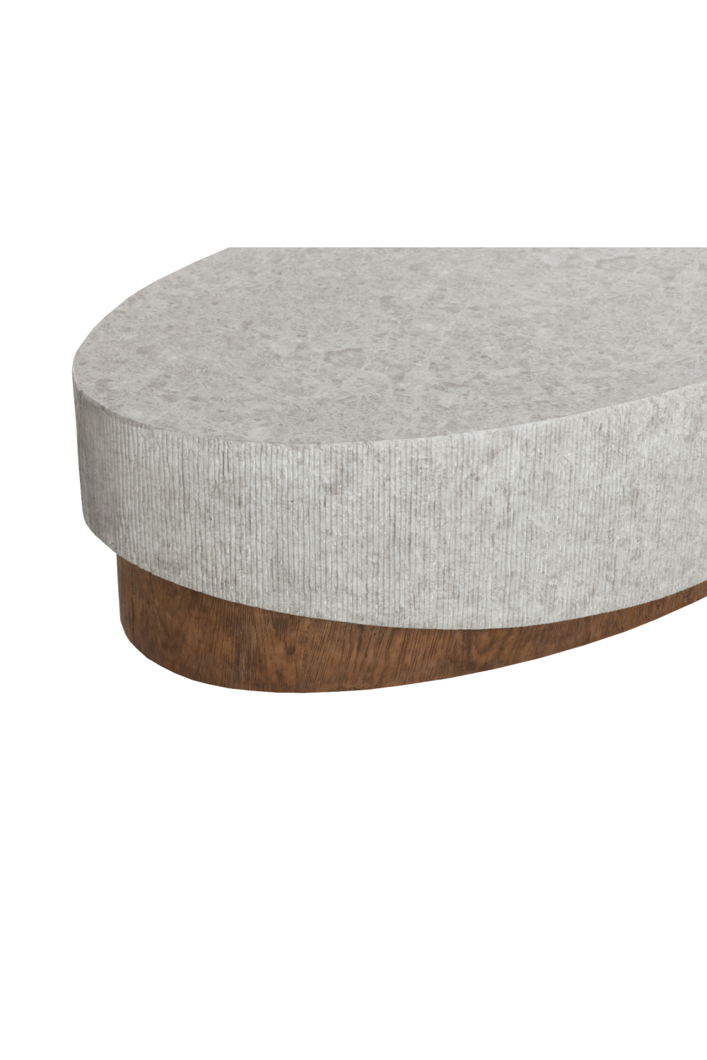   Modern European furniture - Gray Concrete Indoor/Outdoor Coffee Table - www.oroa.com | Oroa.com