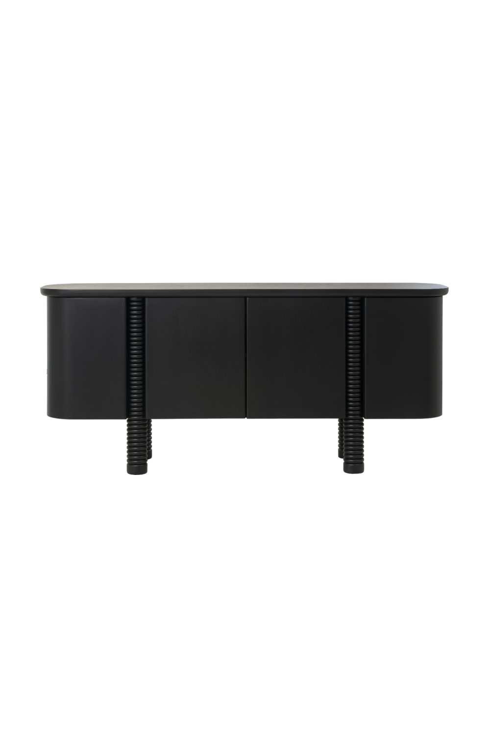  Modern European furniture - Black Oak 4-Door Sideboard - www.oroa.com | Oroa.com