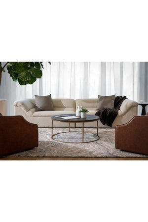 Modern European furniture - Modern Minimalist Fabric Sofa - www.oroa.com
