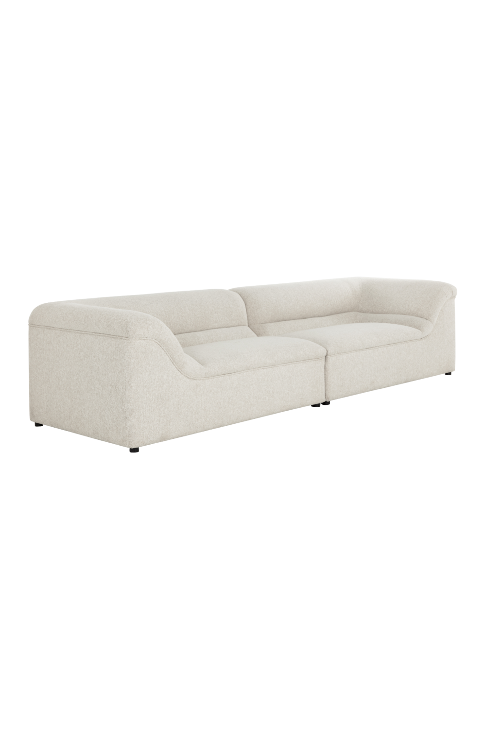 Modern European furniture - Modern Minimalist Fabric Sofa - www.oroa.com