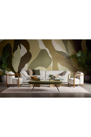   Modern European furniture - Curved Wood Frame Lounge Chair - www.oroa.com | Oroa.com