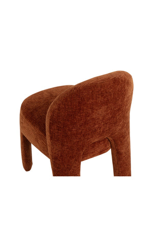   Modern European furniture - Ribbed Fabric Dining Chair - www.oroa.com | Oroa.com