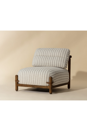   Modern European furniture - Stripe Pattern Lounge Chair - www.oroa.com | Oroa.com