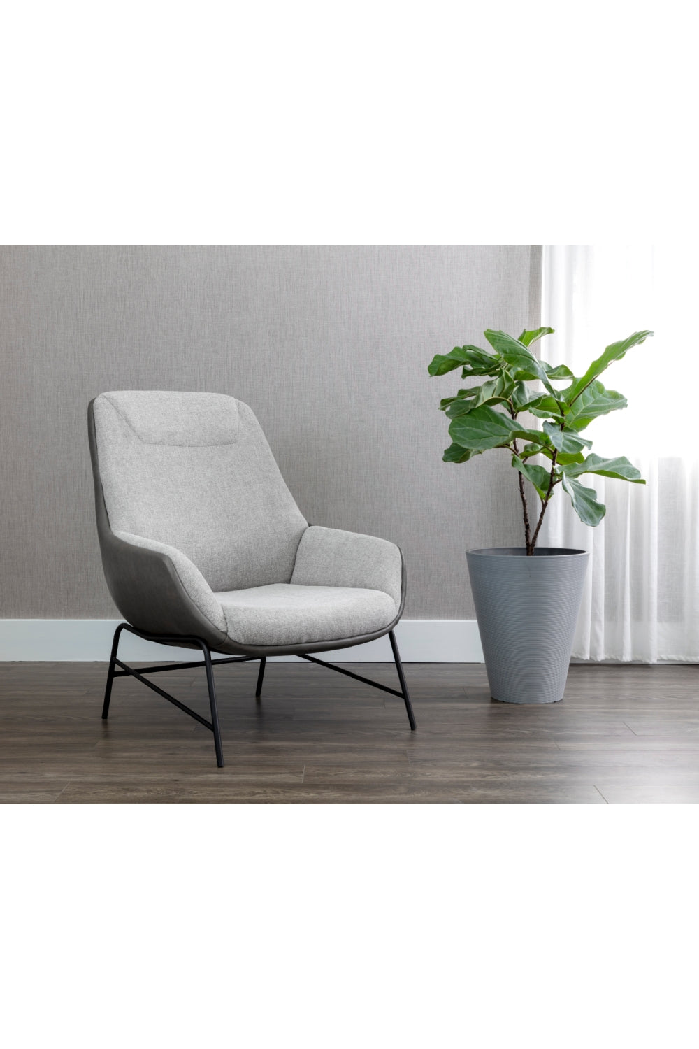 Modern European furniture - Leather Exterior Lounge Chair - www.oroa.com