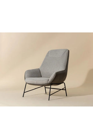 Modern European furniture - Leather Exterior Lounge Chair - www.oroa.com