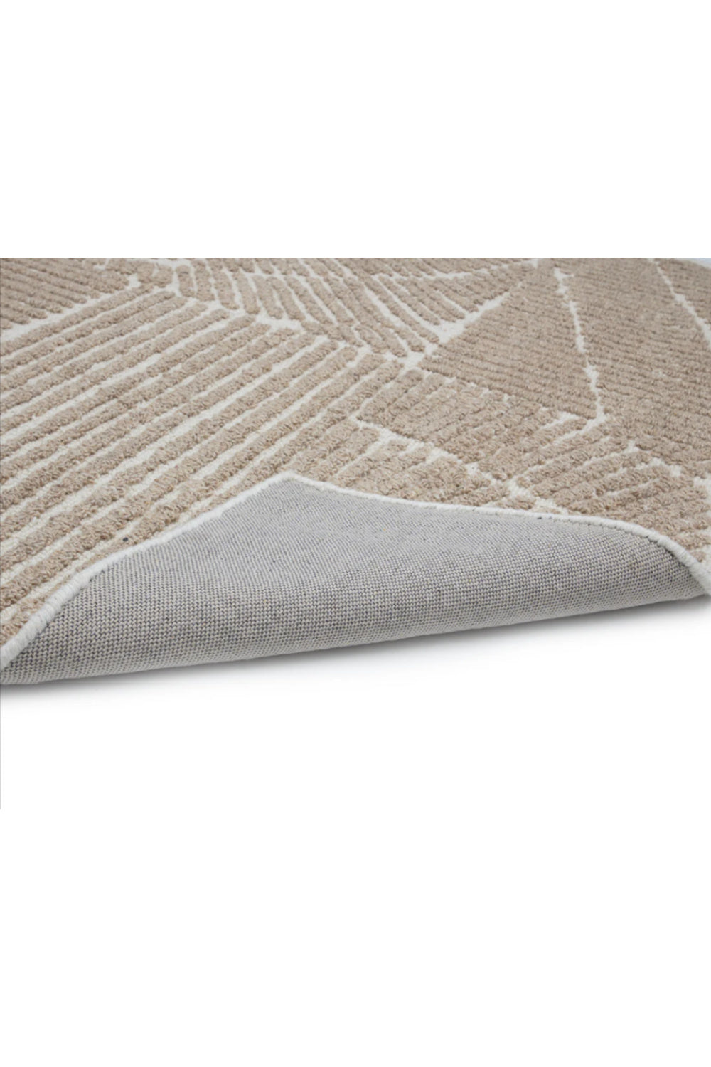 Taupe Wool-Viscose Area Rug | Splendido Corinthia | Oroa.com