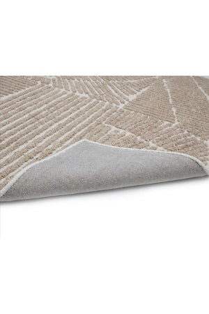 Taupe Wool-Viscose Area Rug | Splendido Corinthia | Oroa.com