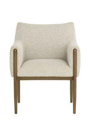   Bronze Legged Dining Armchair Modern European furniture - www.oroa.com | Oroa.com