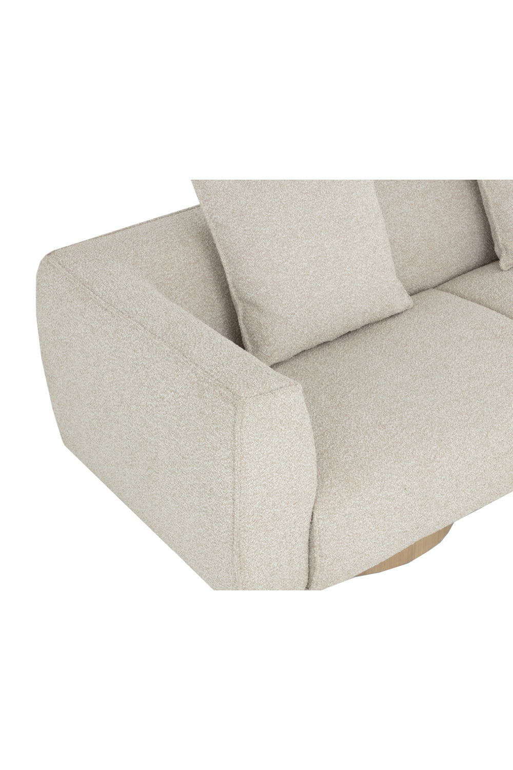   Modern European furniture - Round Oak Base Sofa - www.oroa.com | Oroa.com