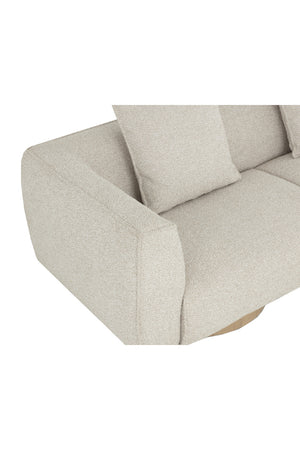   Modern European furniture - Round Oak Base Sofa - www.oroa.com | Oroa.com