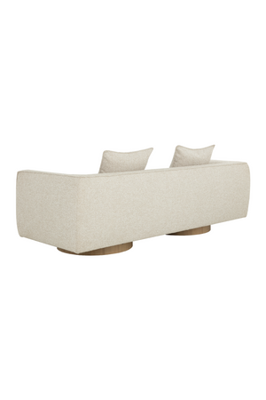   Modern European furniture - Round Oak Base Sofa - www.oroa.com | Oroa.com