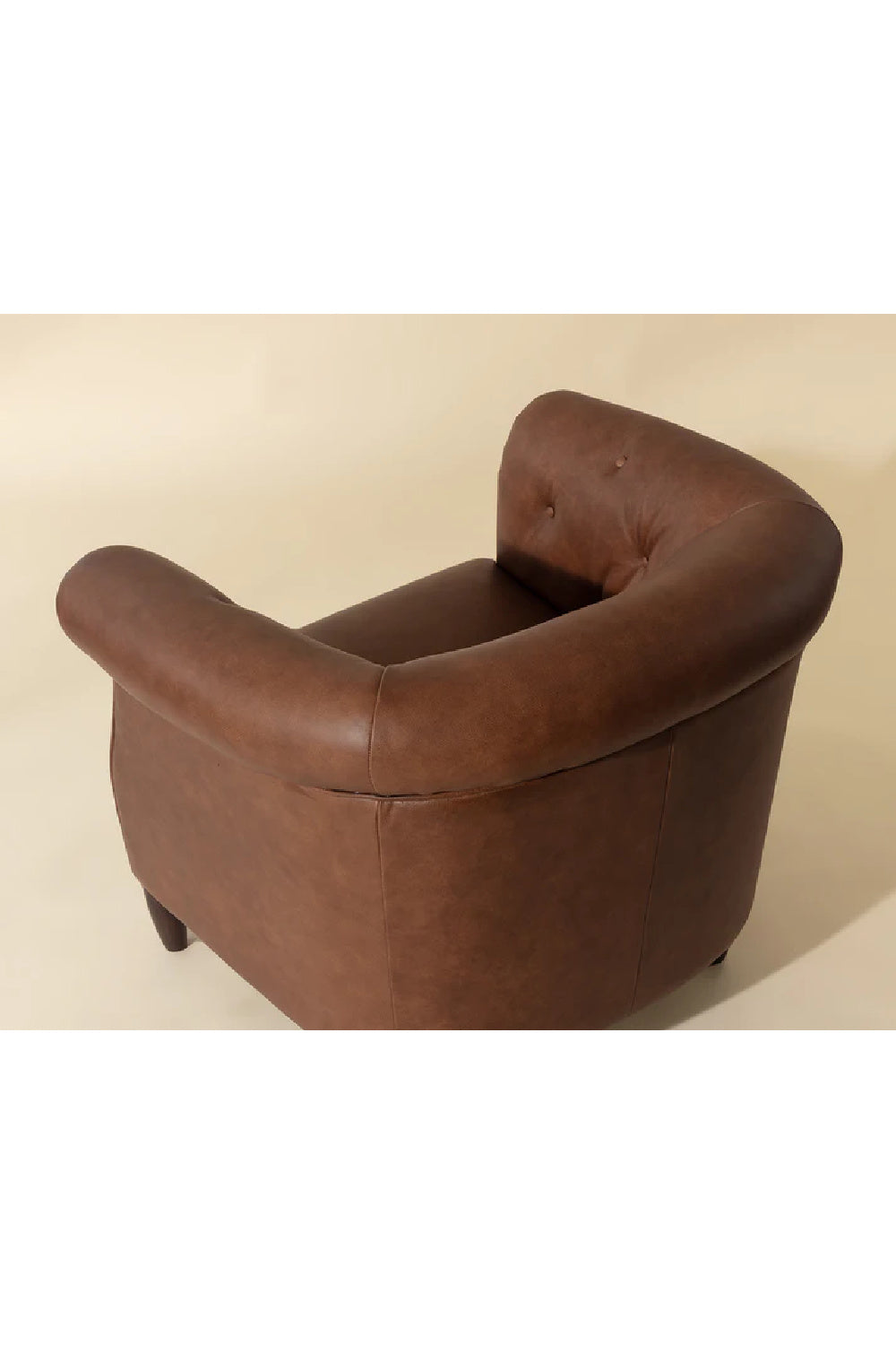 Modern European furniture - Leather Chesterfield Lounge Chair - www.oroa.com