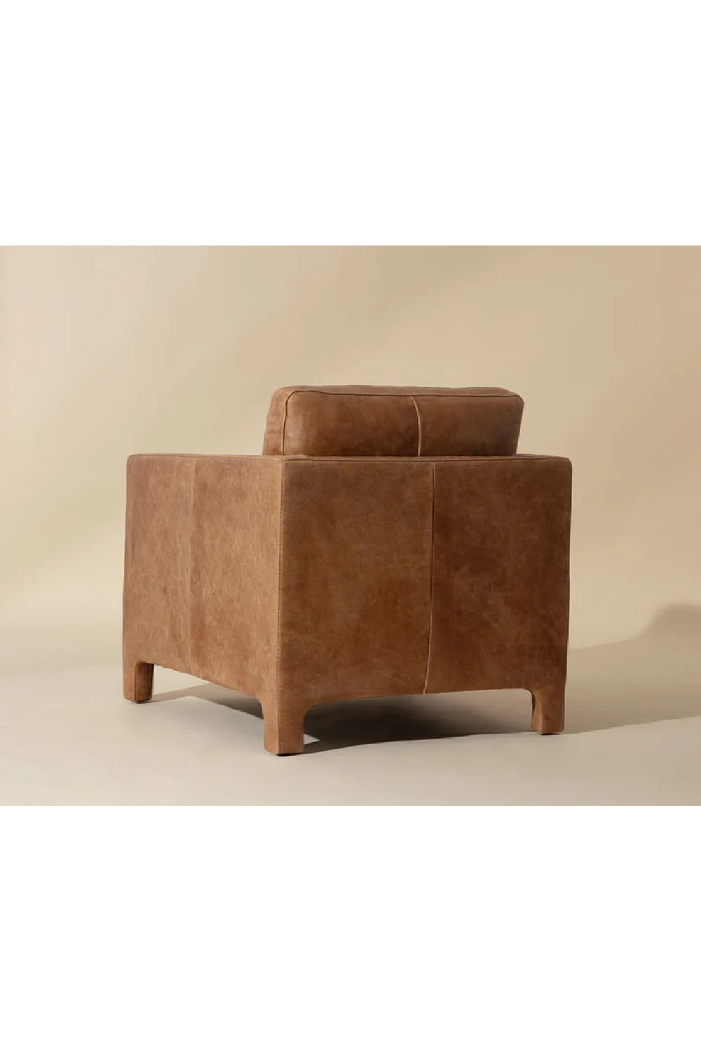 Modern European furniture - Bovine Leather Lounge Chair - www.oroa.com