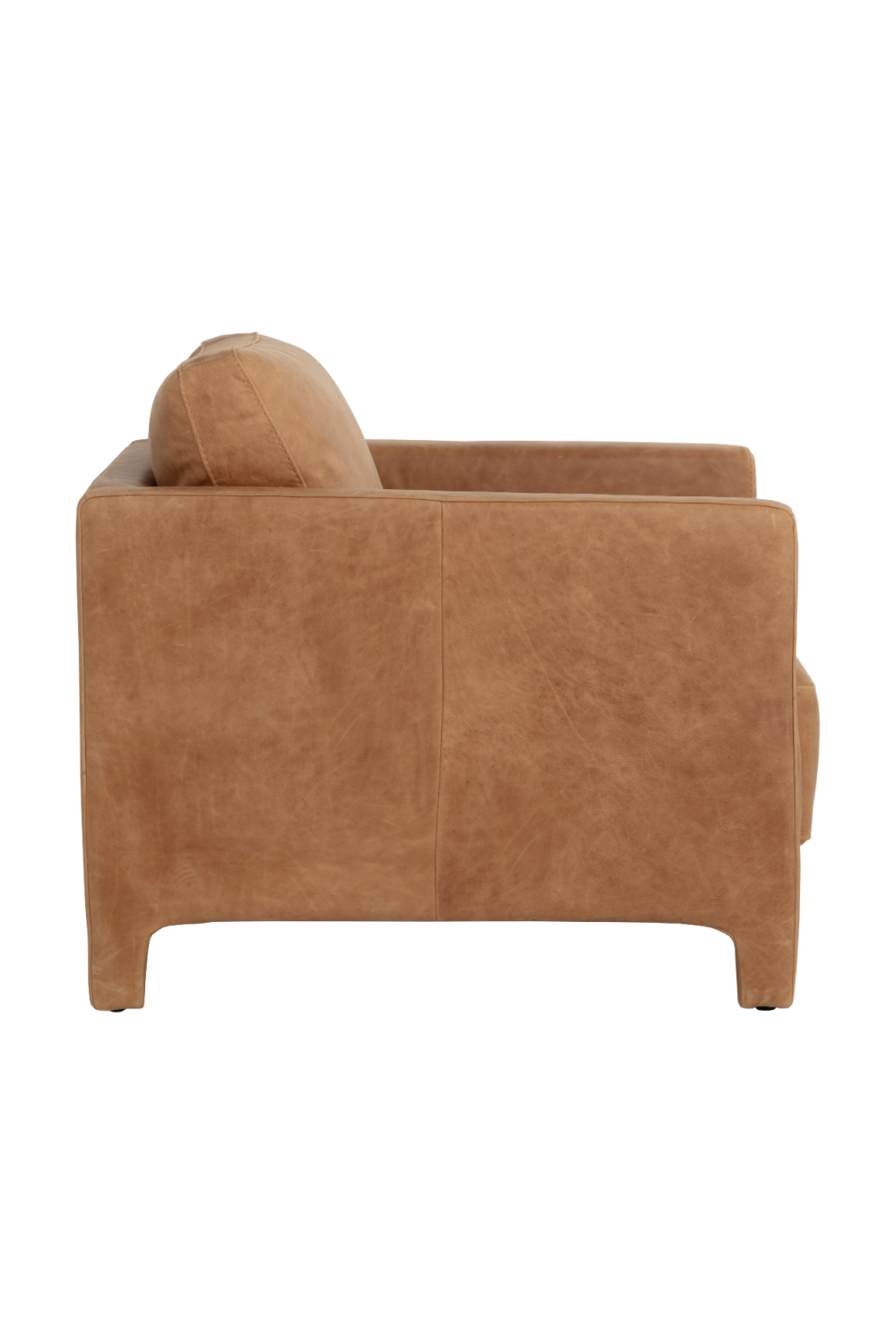 Modern European furniture - Bovine Leather Lounge Chair - www.oroa.com