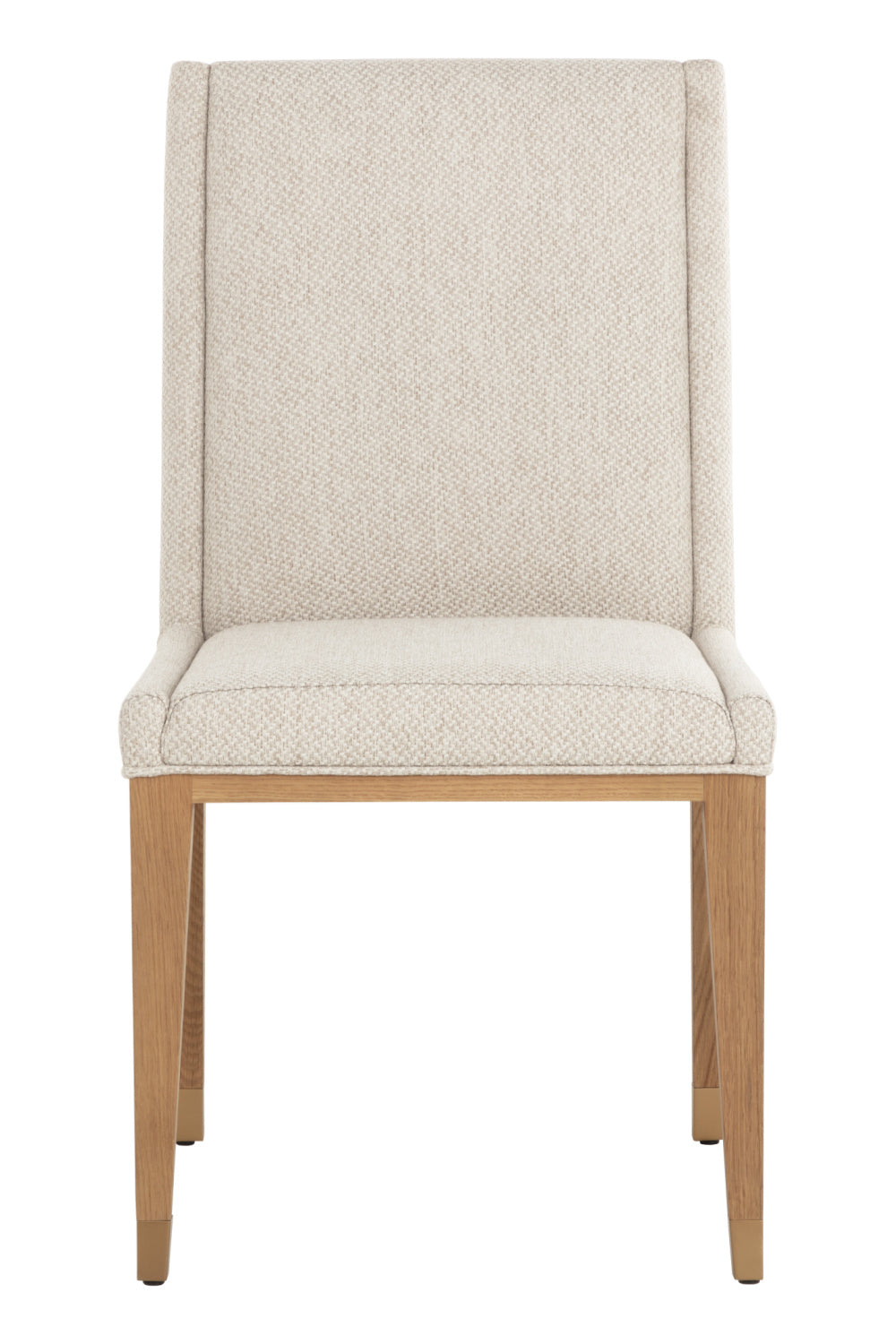   Modern European furniture - Rustic Oak Base Dining Chairs (2) - www.oroa.com | Oroa.com