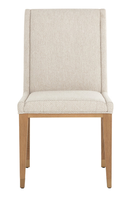 Modern European furniture - Rustic Oak Base Dining Chairs (2) - www.oroa.com