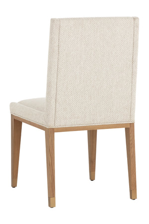   Modern European furniture - Rustic Oak Base Dining Chairs (2) - www.oroa.com | Oroa.com
