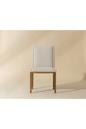   Modern European furniture - Rustic Oak Base Dining Chairs (2) - www.oroa.com | Oroa.com