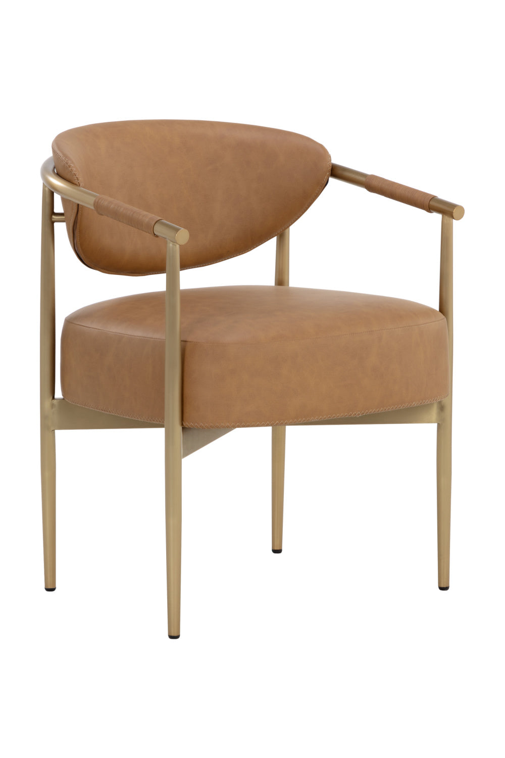 Modern European furniture - Leather Look Rope Dining Chair - www.oroa.com