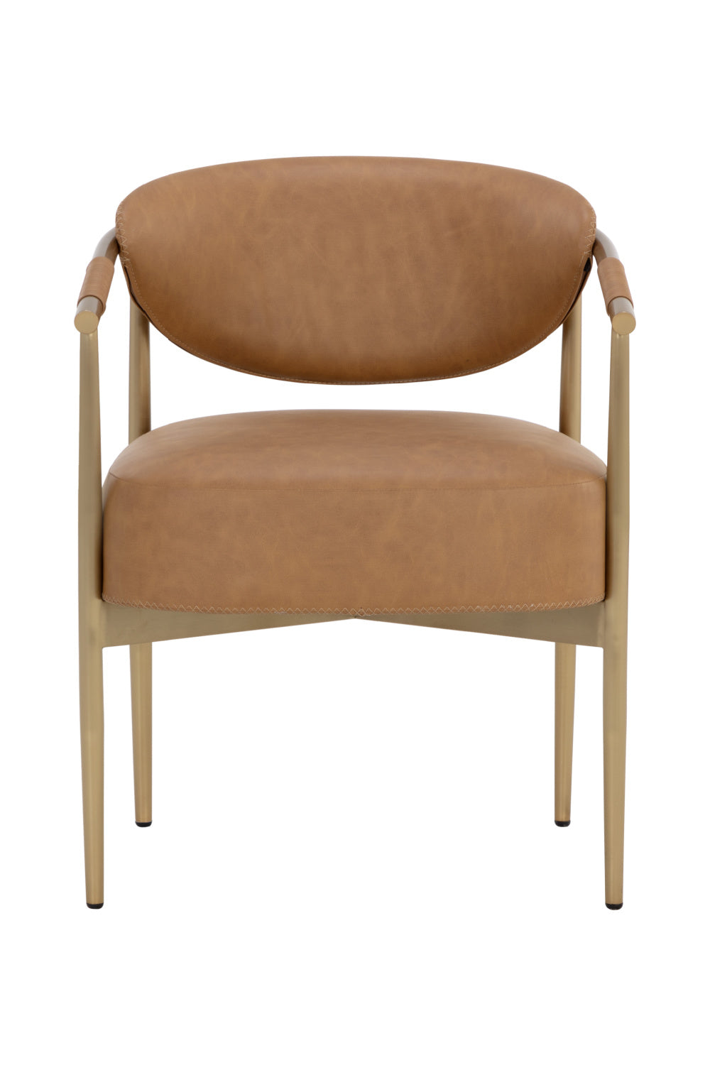 Modern European furniture - Leather Look Rope Dining Chair - www.oroa.com