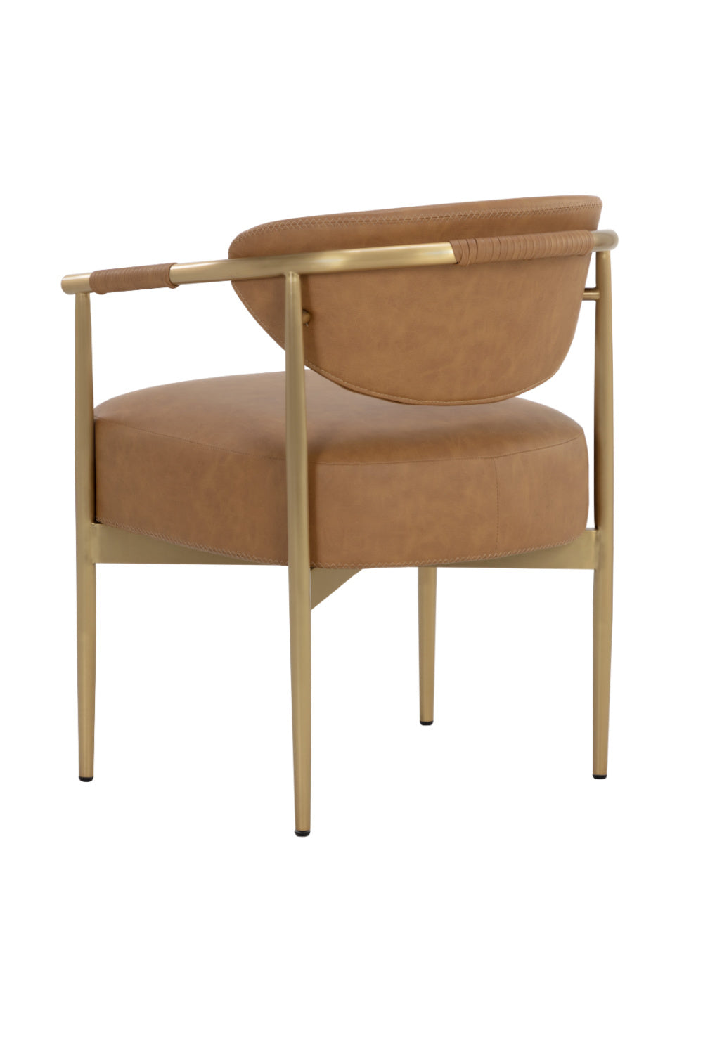 Modern European furniture - Leather Look Rope Dining Chair - www.oroa.com