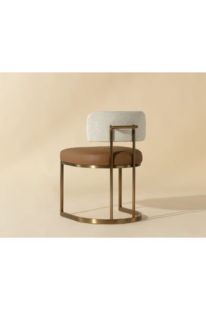 Modern European furniture - Two-Toned Cantilevered Dining Chair - www.oroa.com