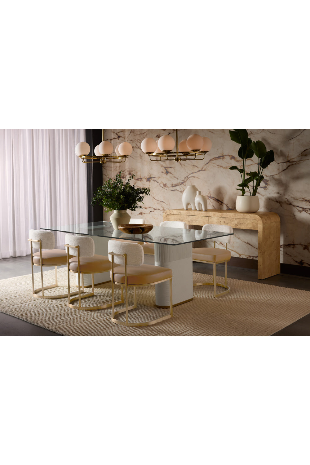 Modern European furniture - Two-Toned Cantilevered Dining Chair - www.oroa.com