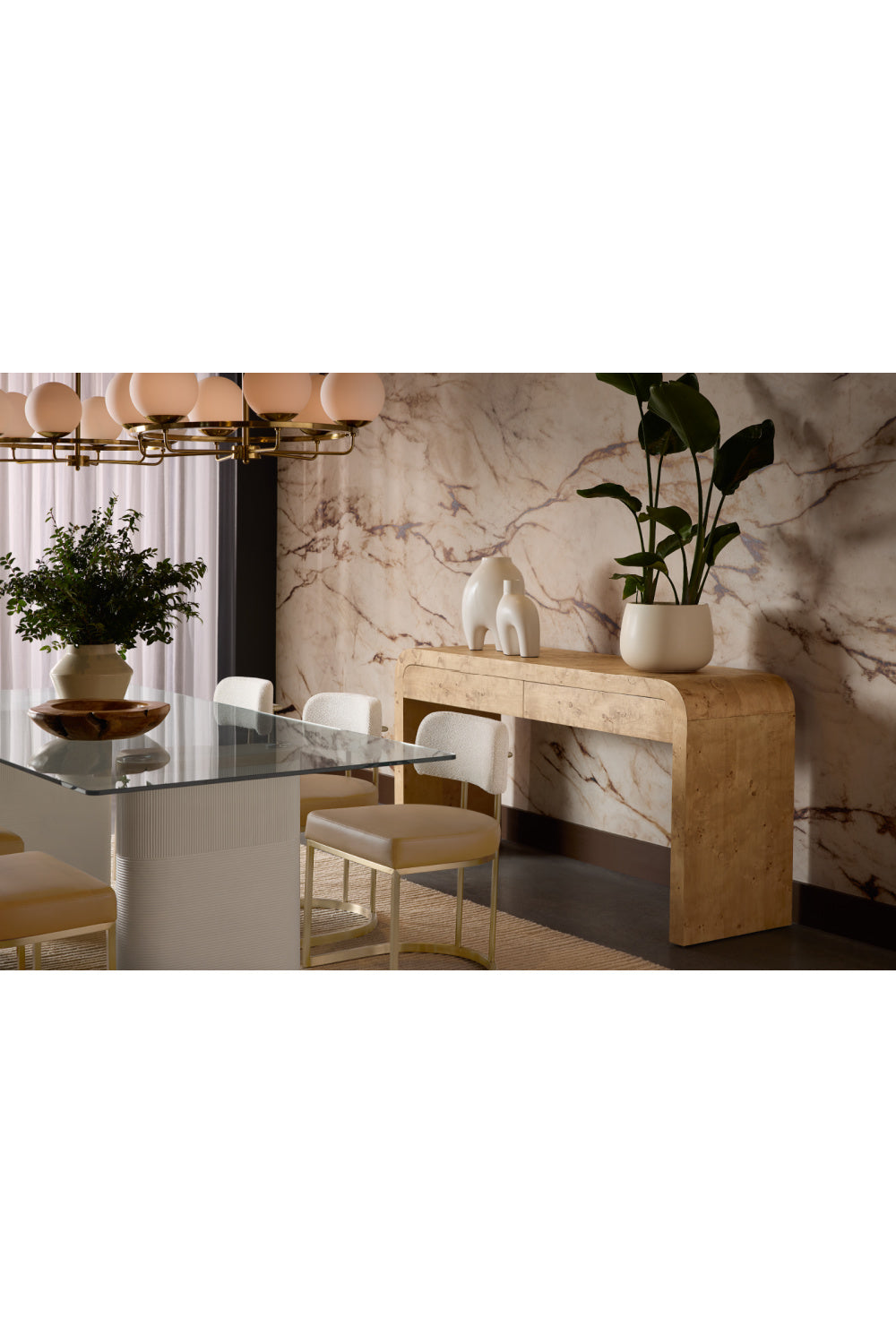 Modern European furniture - Two-Toned Cantilevered Dining Chair - www.oroa.com