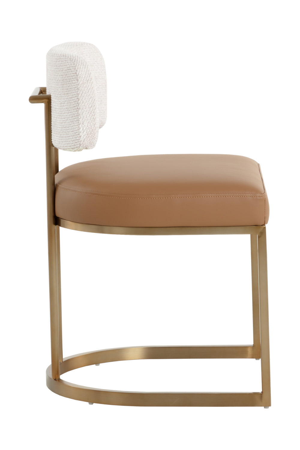 Modern European furniture - Two-Toned Cantilevered Dining Chair - www.oroa.com