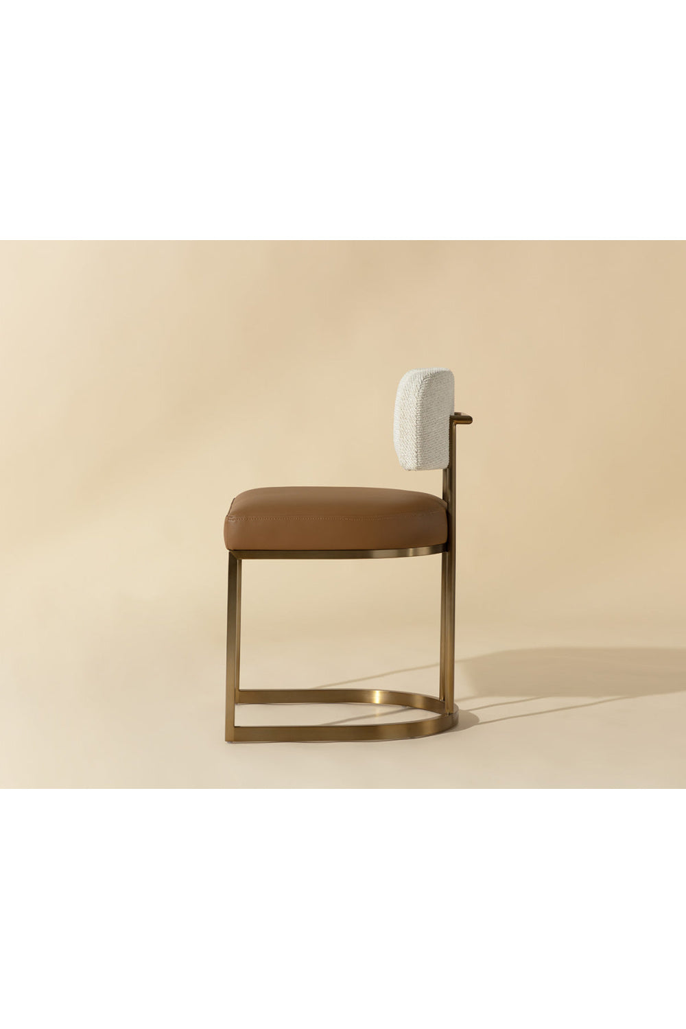 Modern European furniture - Two-Toned Cantilevered Dining Chair - www.oroa.com