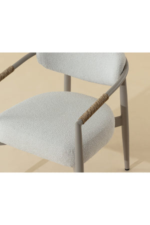   Modern European furniture - Sleek Indoor/Outdoor Wicker-Wrapped Dining Armchair - www.oroa.com | Oroa.com