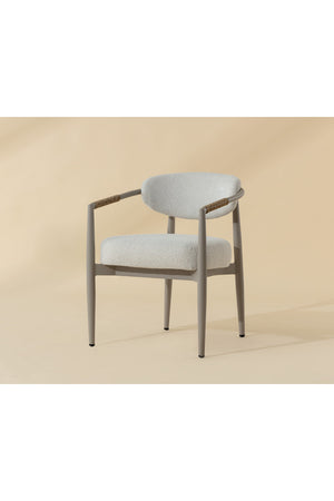  Modern European furniture - Sleek Indoor/Outdoor Wicker-Wrapped Dining Armchair - www.oroa.com | Oroa.com