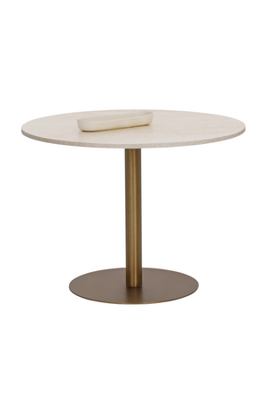   Modern European furniture - White Marble Round Bistro Table - www.oroa.com | Oroa.com