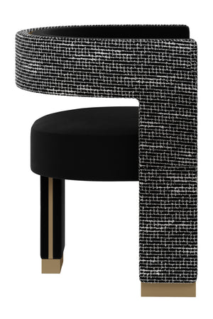   Modern European furniture - Curved 3-Legged Dining Chair - www.oroa.com | Oroa.com