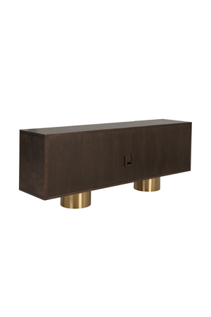   Modern European furniture - Maple Burl 4-Door Sideboard - www.oroa.com | Oroa.com