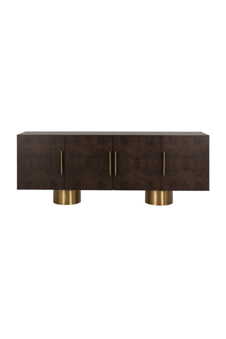   Modern European furniture - Maple Burl 4-Door Sideboard - www.oroa.com | Oroa.com