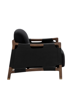 Modern European furniture - Solid Oak Framed Lounge Chair - www.oroa.com