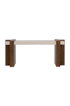   Modern European furniture - Interlocked Wooden Legs Console Table - www.oroa.com | Oroa.com
